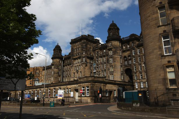 The main Royal Infirmary building